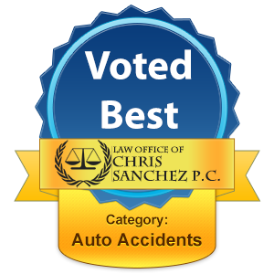Car crash attorney in Harlingen voted best lawyer. 